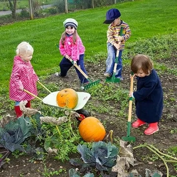 Duckura Kids Gardening Tools Set - Safe & Durable Garden Toys