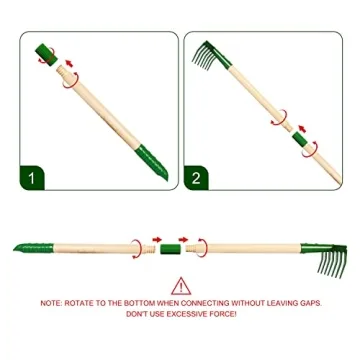 Duckura Kids Gardening Tools Set - Safe & Durable Garden Toys