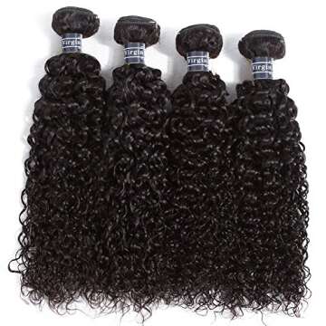 Amella Hair 8A Brazilian Virgin Remy Hair Curly Weave Human Hair Bundles 18 20 22 24inch 400g Brazil...