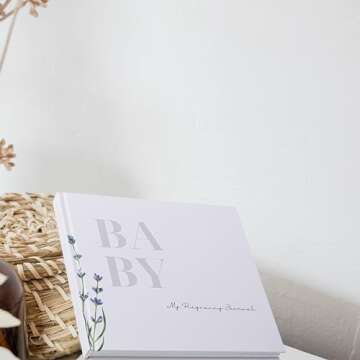 Pregnancy Week by Week Journal: Keepsake Memory Book for Expecting Mom, Captures Every Milestones Th...