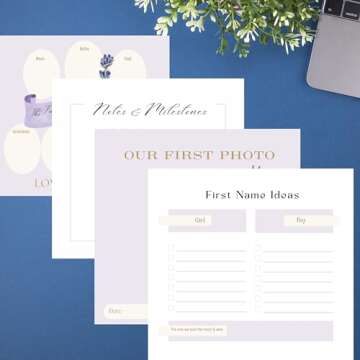 Pregnancy Week by Week Journal: Keepsake Memory Book for Expecting Mom, Captures Every Milestones Through the Pregnancy till Baby’s 1st Year – Crafted with Luxury 160gsm Paper