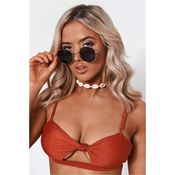 Natural Cowrie Shell Choker Necklace for Boho Style