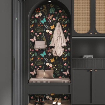 Stylish VOLEAAR Butterfly Peel and Stick Wallpaper for Home