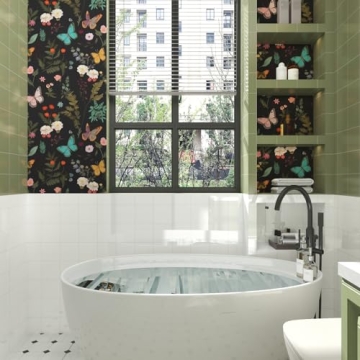 Stylish VOLEAAR Butterfly Peel and Stick Wallpaper for Home