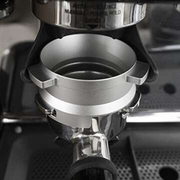 54mm Coffee Dosing Funnel – Aluminum Espresso Accessory for Breville Portafilters