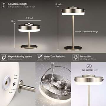 O’Bright Thurlow Portable LED Lamp - Stylish & Versatile