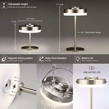 O’Bright Thurlow Portable LED Lamp - Stylish & Versatile