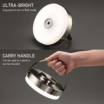 O’Bright Thurlow Portable LED Lamp - Stylish & Versatile