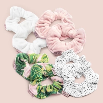 Kitsch Microfiber Hair Towel Scrunchie for Easy Drying 2pc