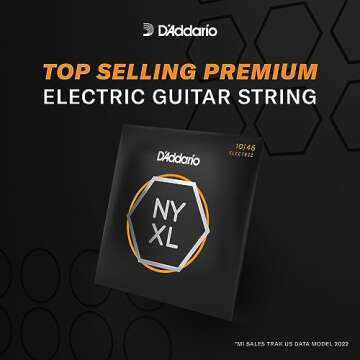 D'Addario NYXL Electric Guitar Strings for Unmatched Performance