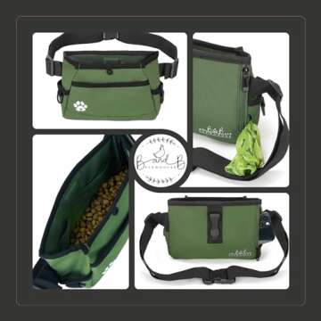 Dog Treat Pouch - Versatile Training Treat Bag for Dogs