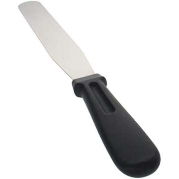 Utoolmart 6 Inch Stainless Steel Icing Spatula for Baking