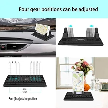 Maxova Universal Dashboard Cell Phone Holder for Safe Driving