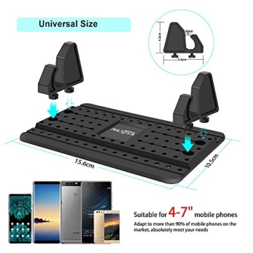 Maxova Universal Dashboard Cell Phone Holder for Safe Driving