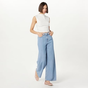 Stylish Wide-Leg Relaxed Jeans for Women