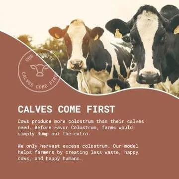 Favor Bovine Colostrum Packets for Immune Support & Energy