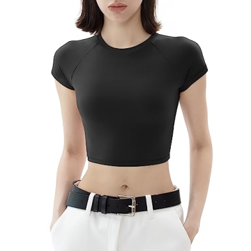 PUMIEY Women's Soft Crop Top for Stylish Comfort