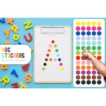 Round Dot Stickers for Toddlers 3/4 Inch Pack of 3920 – Classroom Coding Library Labeling Preschool Crafting Adhesive 14 Colored Dot Stickers | Easy to Peel 0.75 inch 19 mm