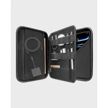 tomtoc Portfolio Case for 13 Inch iPad Pro M4 2024 & iPad Air M2, 12.9-in iPad Pro M2/M1, Protective...