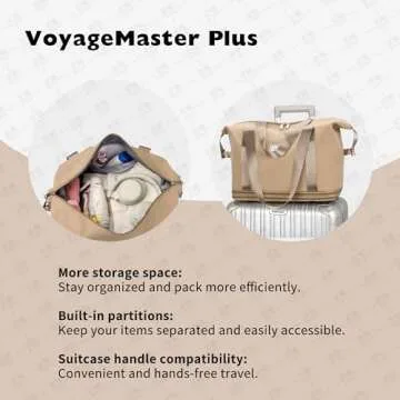 NiceUU Travel Rolling Duffel Bag with Removable Wheels,Expandable Foldable Carry-On Luggage for Trip or Hospitalization (black)