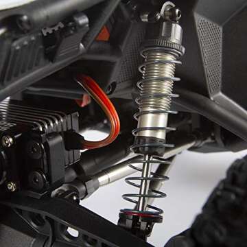 Axial Capra 1.9 Unlimited 4WD RC Rock Crawler Trail Buggy Unassembled Chassis Builder's Kit (Radio, Battery, Charger, Electronics Sold Separately): 1/10 Scale, AXI03004, Black