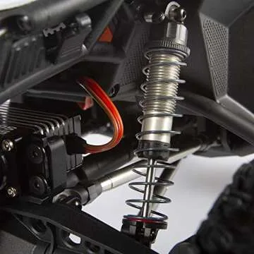 Axial Capra 1.9 Unlimited 4WD RC Rock Crawler Trail Buggy Unassembled Chassis Builder's Kit (Radio, Battery, Charger, Electronics Sold Separately): 1/10 Scale, AXI03004, Black