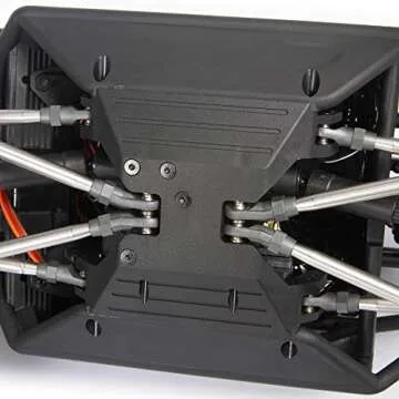 Axial Capra 1.9 Unlimited 4WD RC Rock Crawler Trail Buggy Unassembled Chassis Builder's Kit (Radio, Battery, Charger, Electronics Sold Separately): 1/10 Scale, AXI03004, Black