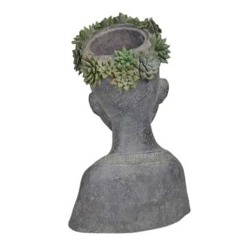 Face Cactus Succulent Planter Pot for Indoor Outdoor