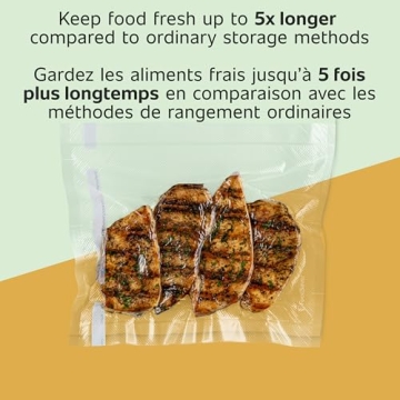 FoodSaver Vacuum Sealer Bags - 5 Custom Length Rolls