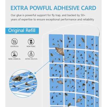 WowCatch Indoor Flying Insect Trap for Safeguarding Homes