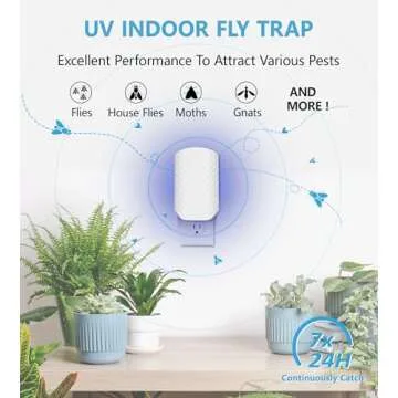 WowCatch Indoor Flying Insect Trap for Safeguarding Homes