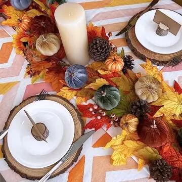 Winlyn 12 Pcs Assorted Small Faux Harvest Velvet Pumpkins Decorative Rust Olive Gold Gray Fabric Pumpkins Foam Pumpkins 3" for Fall Wedding Thanksgiving Halloween Table Centerpiece Farmhouse Decor