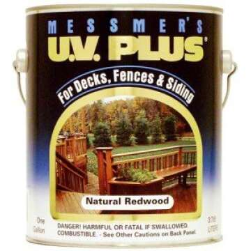 Messmer's U.V. Plus Natural Clears 1 Gallon (Multiple Colors Available) (MC-503 Natural Redwood)