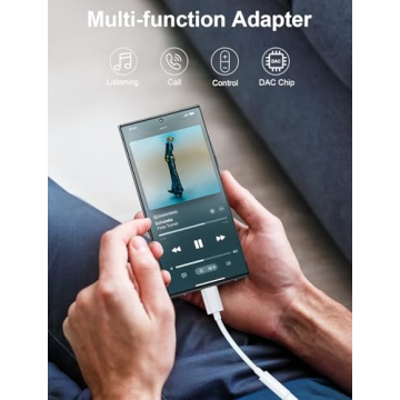 USB-C to 3.5mm Headphone Adapter - HiFi & Compatible