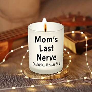 Funny Candle for Mother’s Day Gift – Unique and Humorous Present for Moms