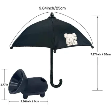 Universal Adjustable Phone Stand with Sun Shade - FELGHANA