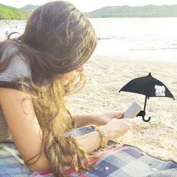 Universal Adjustable Phone Stand with Sun Shade - FELGHANA