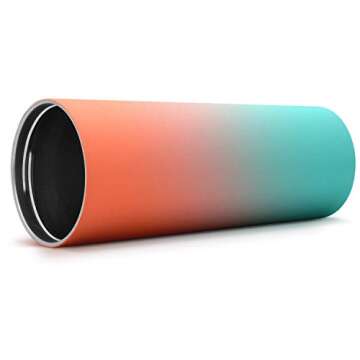 Simple Modern Insulated Tumbler with Lid and Straw - 24oz Havana Travel Mug for Coffee & Iced Drinks...