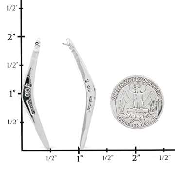 Coral Earrings 925 Sterling Silver & Genuine Coral (Coral)