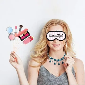 Spa Day Photo Booth Props 25pcs - Perfect for Parties