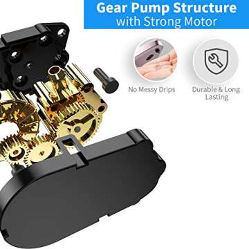 AFMAT Touchless Soap Dispenser, Automatic Hand Sanitizer Dispenser, Kitchen Bathroom Soap Dispenser Hands Free, 15.2 oz /450ml Countertop Wall Mount Soap Dispenser w/Adjustable Volume-Rose Gold