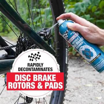 Eco-Friendly Finish Line Bicycle Brake Cleaner – 10 oz Aerosol