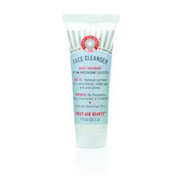 First Aid Beauty - Pure Skin Face Cleanser, Effectively Removes Makeup, Dirt, and Impurities, Gentle...