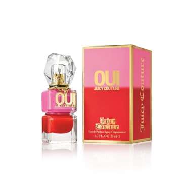 Juicy Couture Oui Eau De Parfum, Women's Perfume with Notes of Watermelon, Jasmine & Techno Woods - ...
