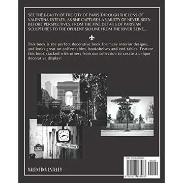 Paris: A Photographic Collection By Valentina Esteley: A Stylish Decorative Coffee Table Book: Stack...