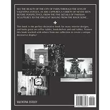 Paris: A Photographic Collection By Valentina Esteley: A Stylish Decorative Coffee Table Book: Stack...