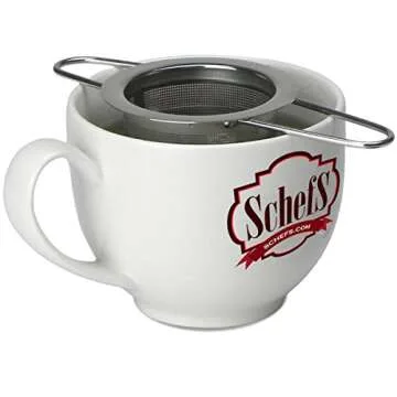 Quality Schefs Premium Tea Infuser for Loose Leaf Tea