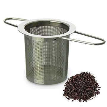 Quality Schefs Premium Tea Infuser for Loose Leaf Tea