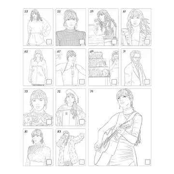 SUPER FAN-tastic Taylor Swift Coloring & Activity Book: 30+ Coloring Pages, Photo Gallery, Word Searches, Mazes, & Fun Facts (Design Originals) For Swifties of All Ages - Perforated Pages