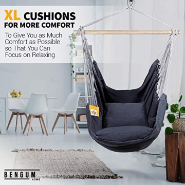 Bengum Hammock Chair: Indoor & Outdoor Swinging Relaxation